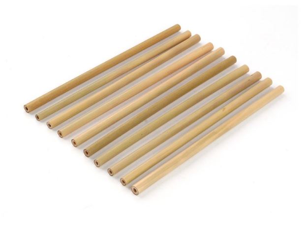 Drinking Bamboo Straw
